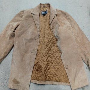 Seude Pig skin jacket with slight stain